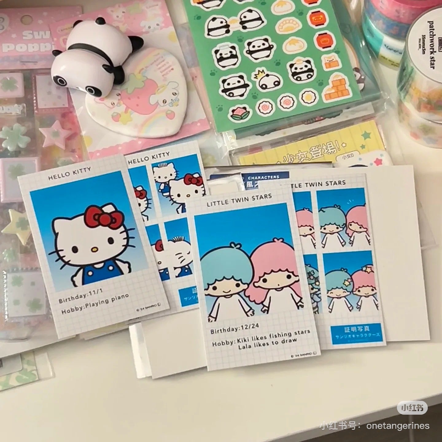 Sanrio|Secret ID Photo Style Smartroid mystery bag/blind box/All 24 types|1pcs