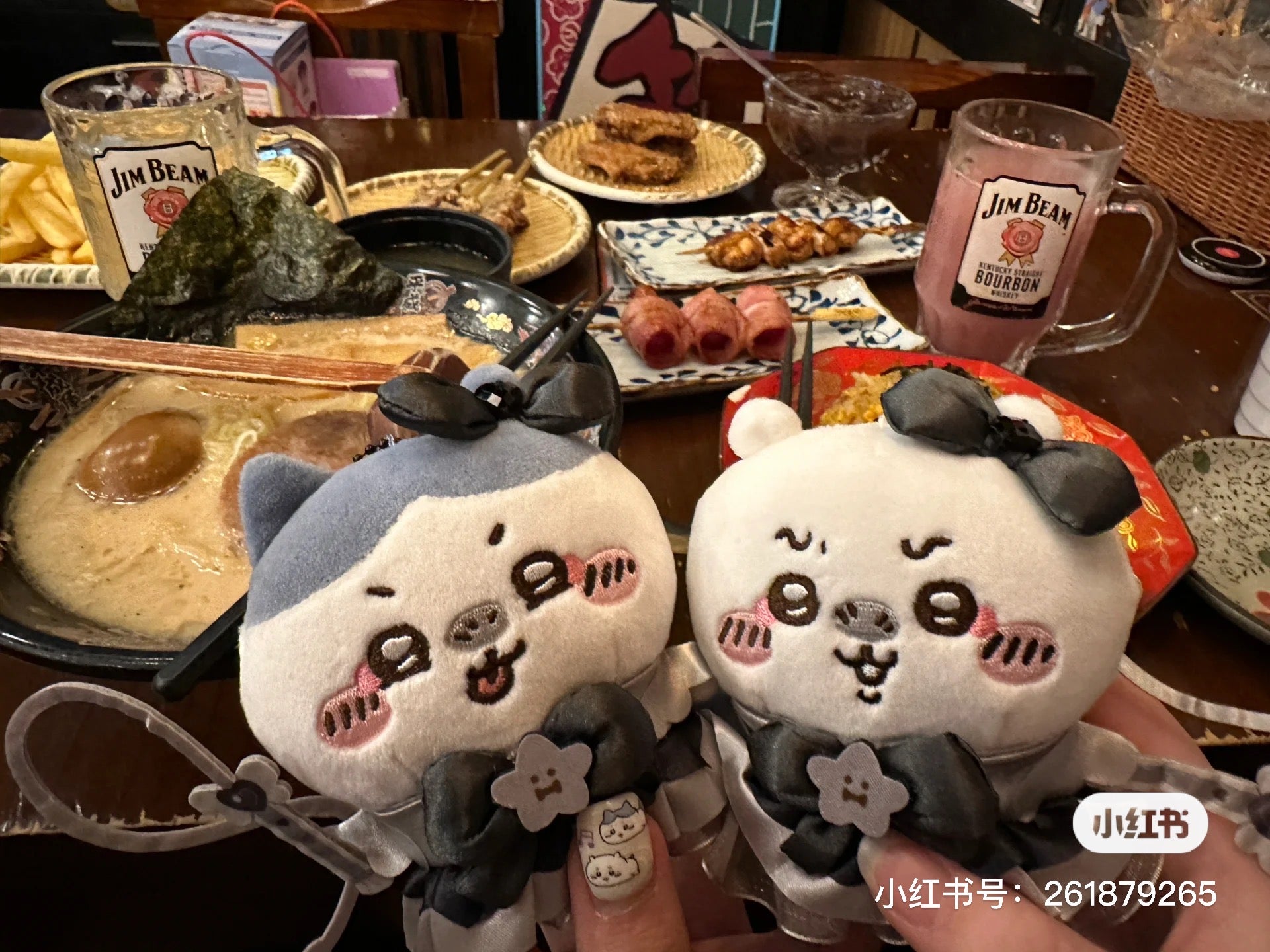 【limit 1】Chiikawa 吉伊卡哇|Magical Chikawa Magical Charge Mascot三代黑魔法少女毛绒玩偶挂件/包挂|約H160 x W110 x D60mm