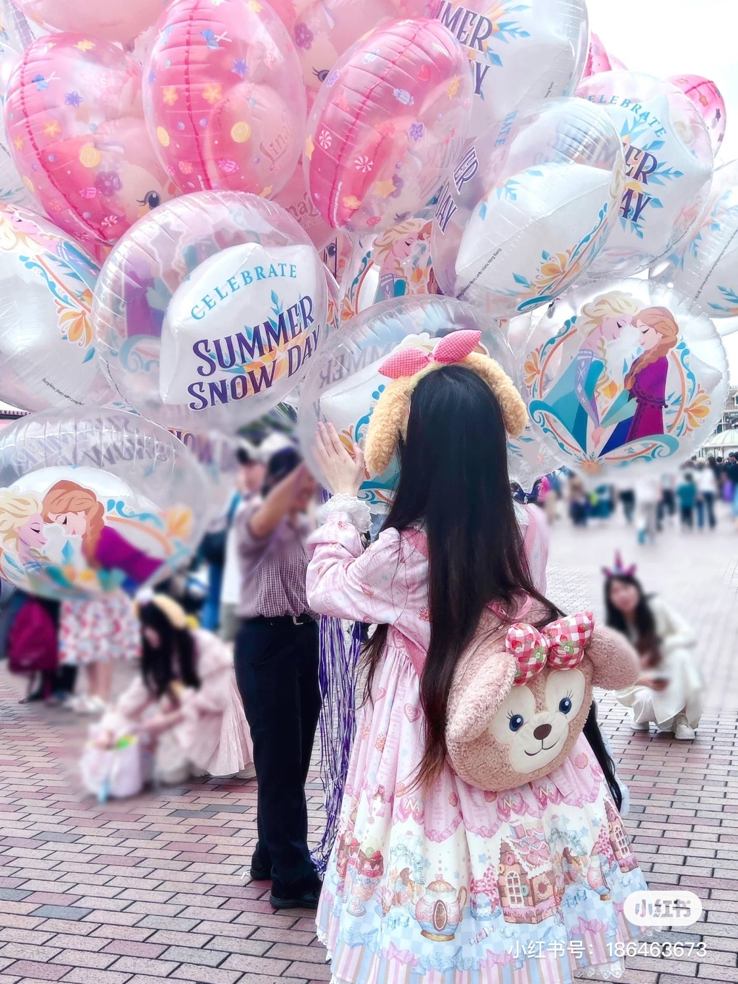 Disney迪士尼|草莓情人节限定玫玫大脸包+超柔软系列毯/胖宝宝胖宝宝|毯子约76x100cm/包约36x45x7cm