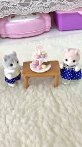 SylvanianFamilies|Curl Ear Cat Baby sweets set Calico Critters