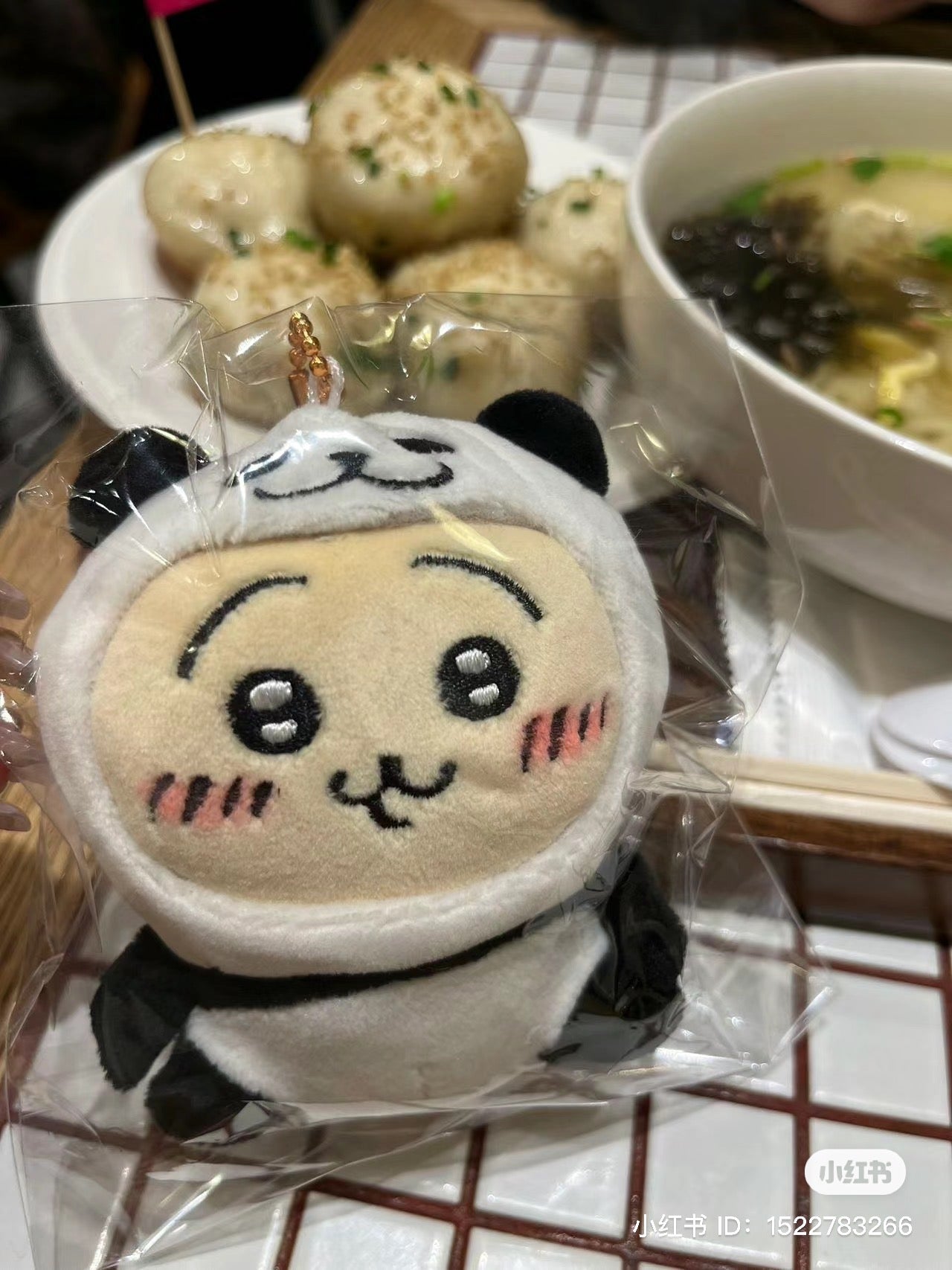 Chiikawa 吉伊卡哇|熊猫东京地区限定可爱挂件/包挂