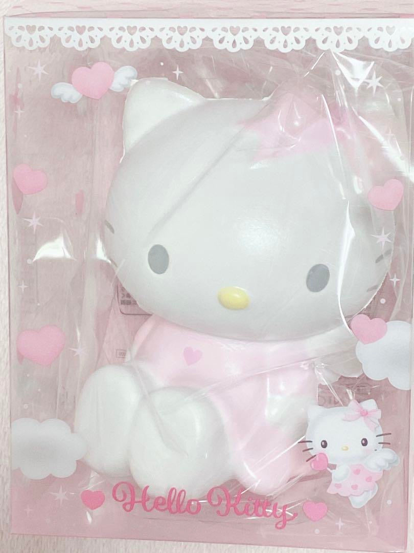 Sanrio|粉粉天使爱神珠光摆件|約103×W75×D71mm