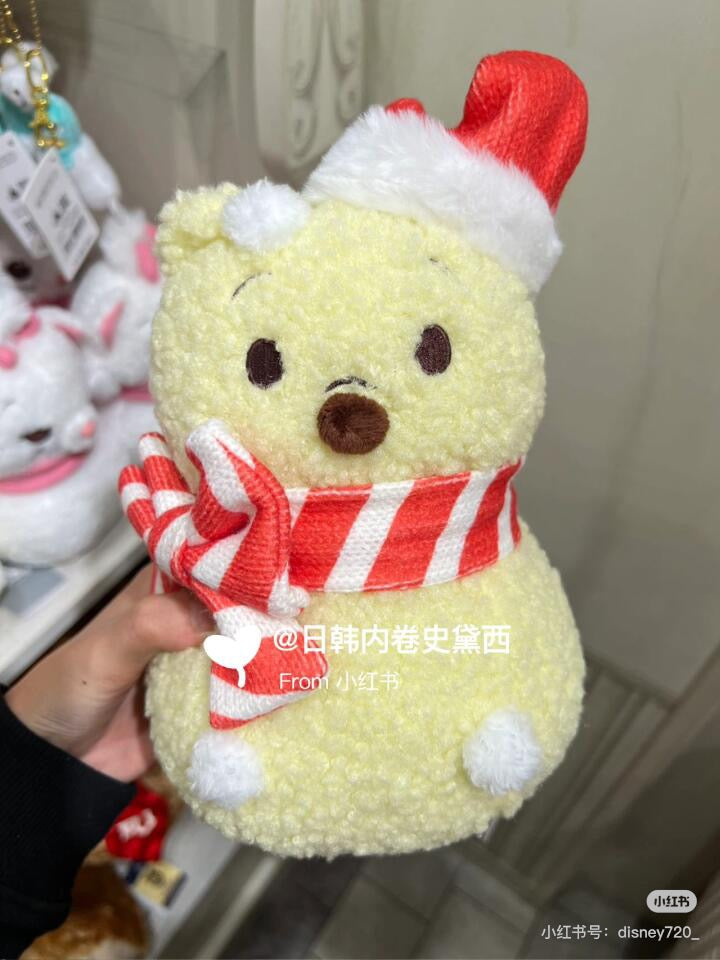 Disney迪士尼|Plush Toy / Snowmen Christmas 2024东迪冬日圣诞限定雪人雪球系列可爱角色毛绒玩偶/公仔|约26.5×18×15cm