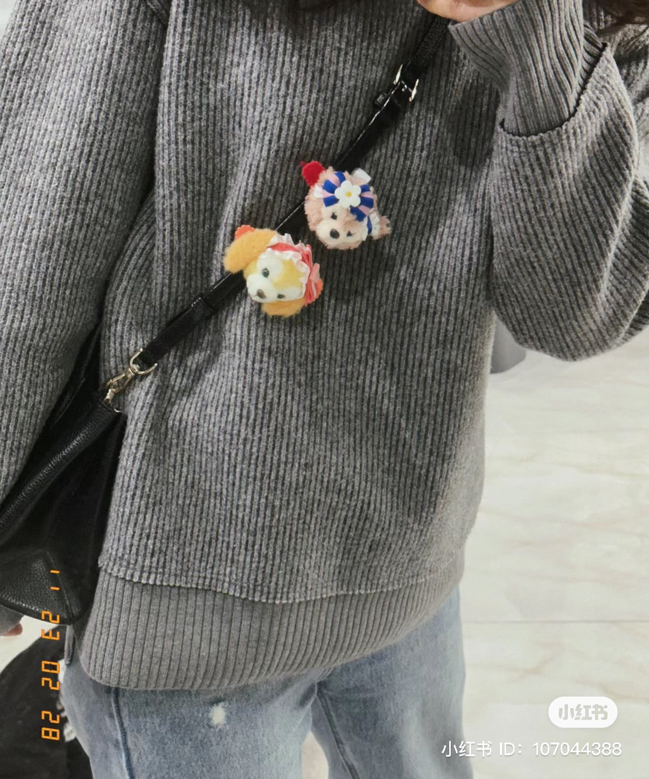 Disney SH|可爱四宝大脸玩偶发夹|女生4枚组