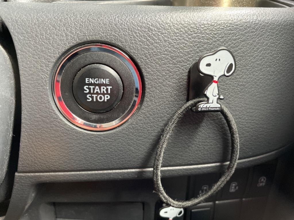 Snoopy|车用立体小物挂钩/收纳4枚组|约3.1 x 1.9 x 1.2 cm