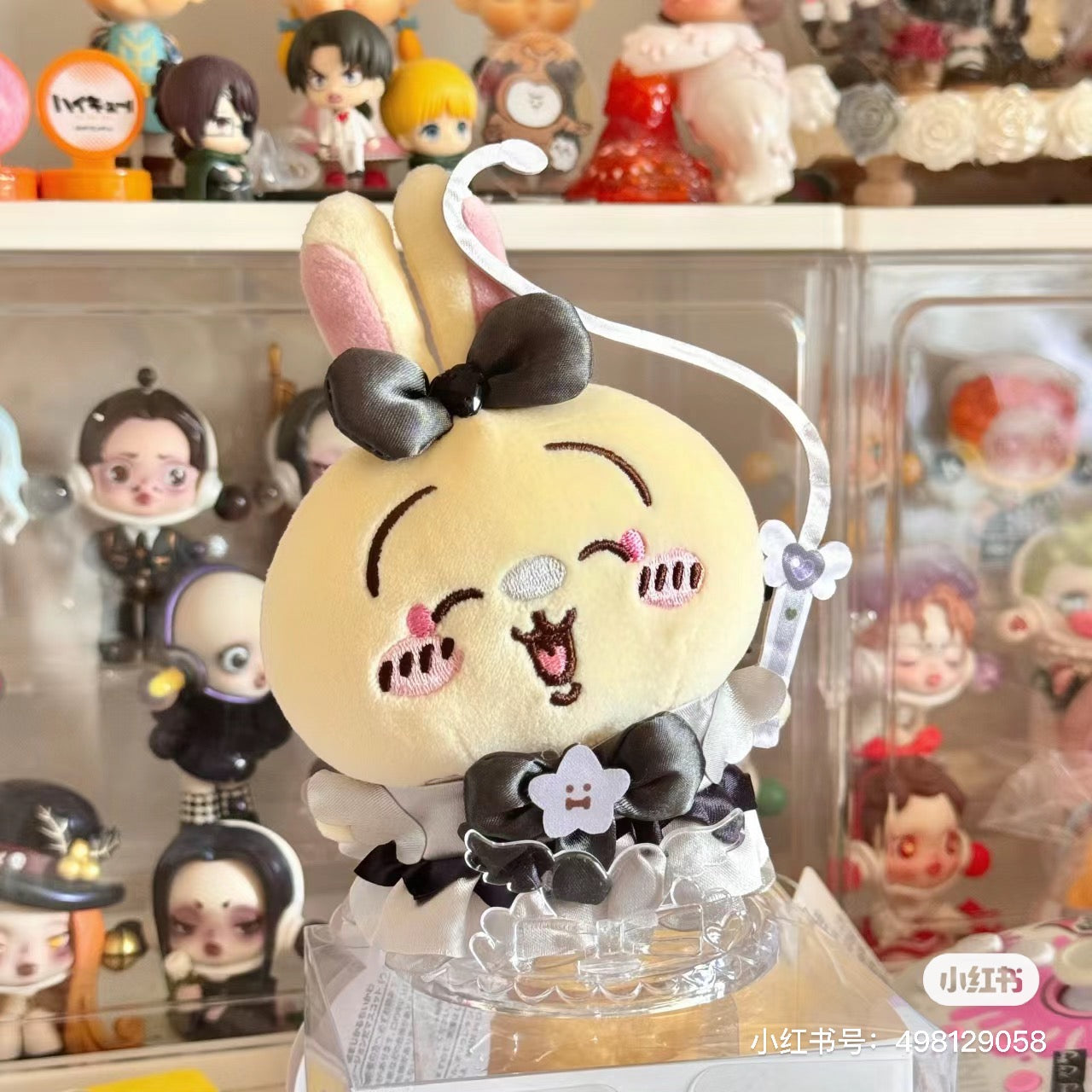 【limit 1】Chiikawa 吉伊卡哇|Magical Chikawa Magical Charge Mascot三代黑魔法少女毛绒玩偶挂件/包挂|約H160 x W110 x D60mm