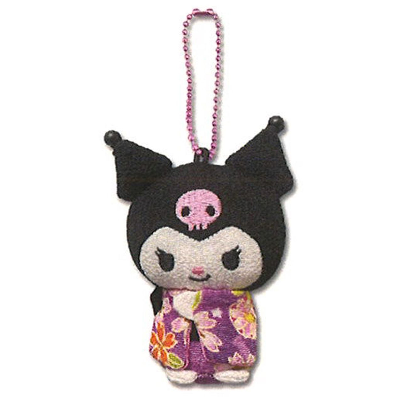 Sanrio|Kimono Mini Mascot Holder /Plush Keychain|H8cm approx.