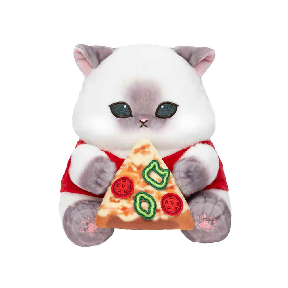 Mofusand|mofumofu journey Chubby Pizza Meow Plush Dolls/Plush Toy|H190×W160×D215mm approx.