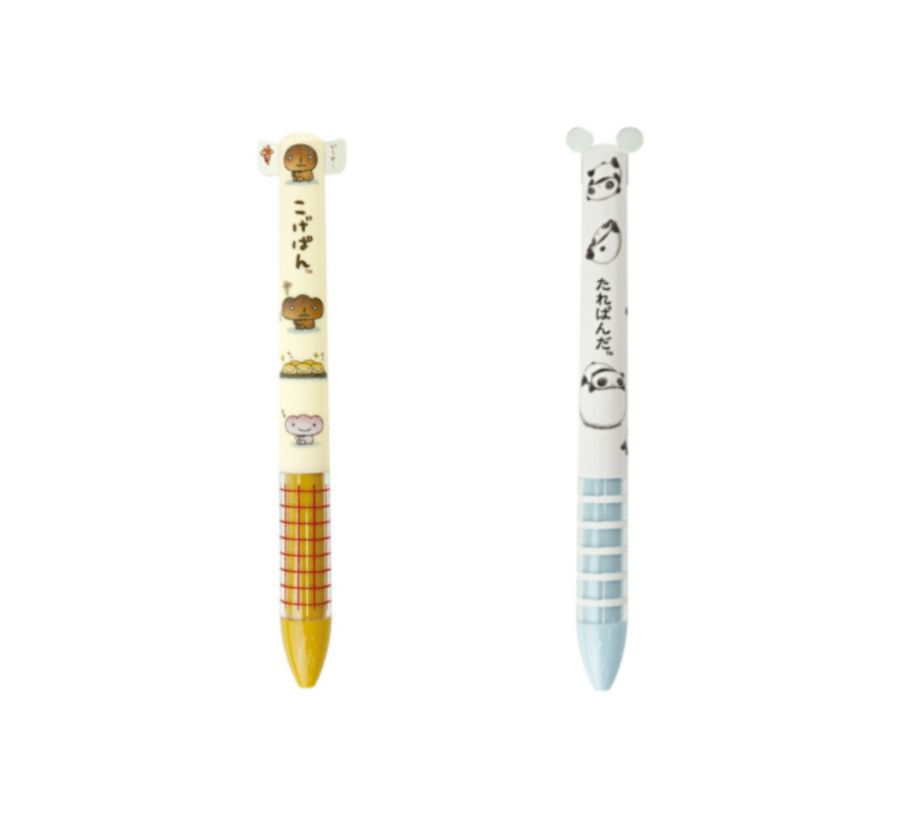 SANX|Two Color Mimi Pen 怀旧系列可爱角色红/黑双色圆珠笔|芯0.7mm