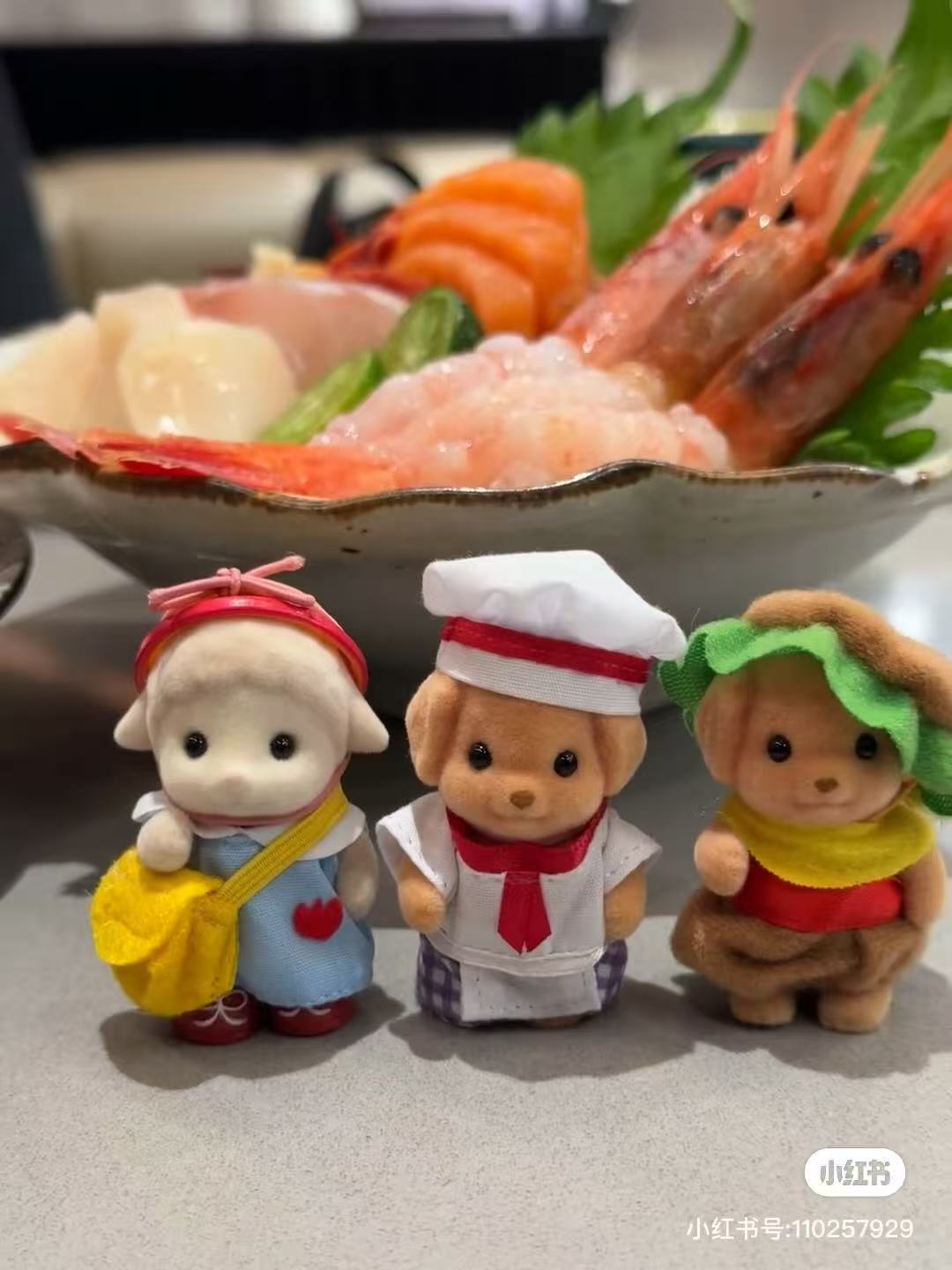 SylvanianFamilies|FOREST KITCHEN BABY Poodle CHEF