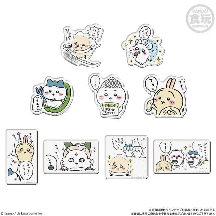Chiikawa 吉伊卡哇|Bandai Candy Toys - Chiikawa Character Magnets Vol.4角色磁吸冰箱贴第四弹食玩盲袋/全21种|1枚入