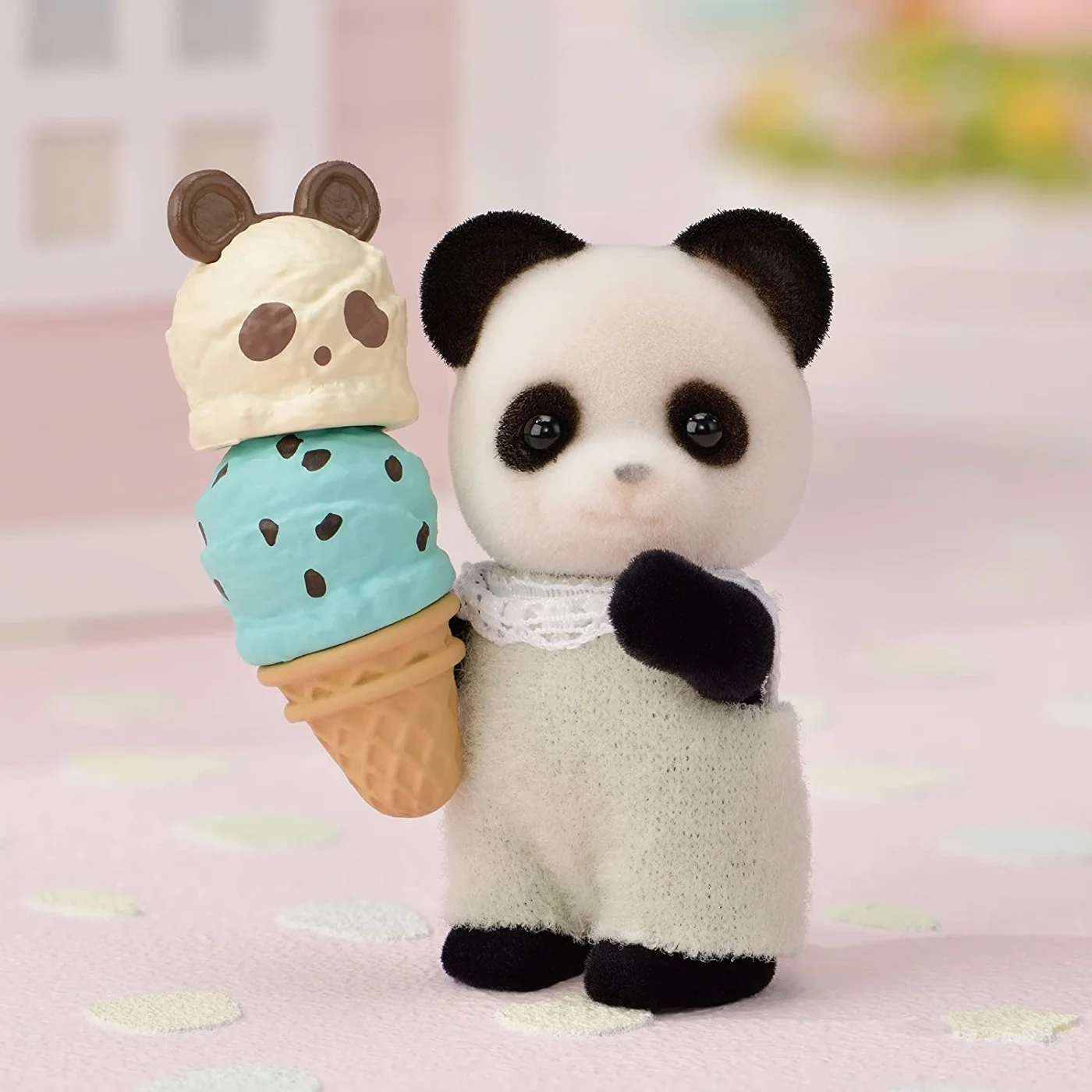 SylvanianFamilies森贝儿家族|Ice Cream Van- Dollhouse Playset冰淇淋车套装玩具/过家家5651