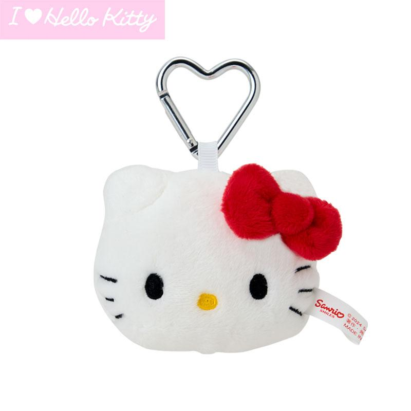 Hello Kitty|I Love Hello Kitty Mascot Holder /Plush Keychain|8×3.5×7cm approx.