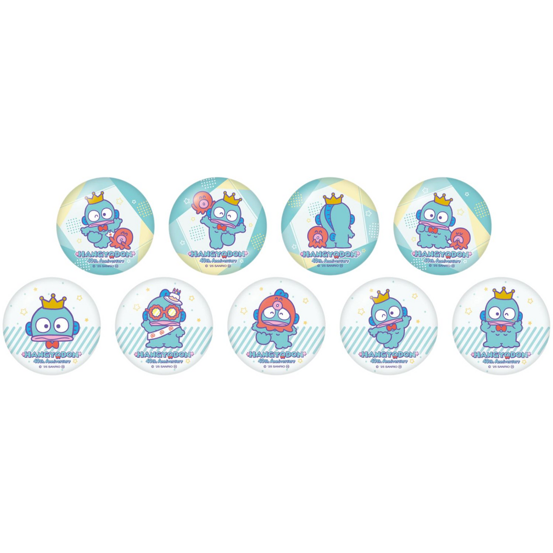 Sanrio|Hangyodon Badge MYSTERY BAG/BLIND BOX/ALL 10 TYPES 1PCS