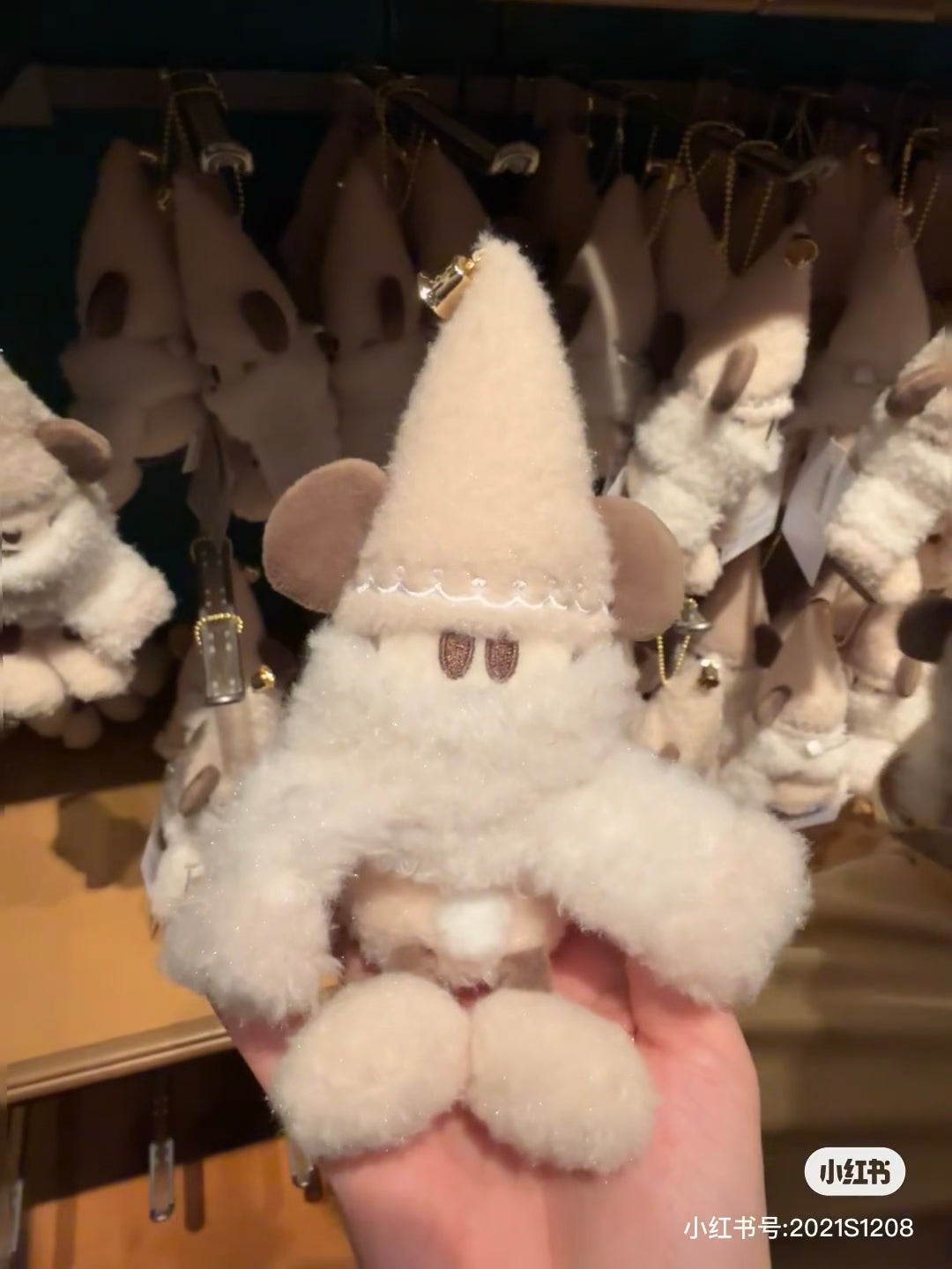 Disney迪士尼 |Merry Lil RingRing Mickey东迪2024圣诞精灵妖精米奇系列毛绒玩偶挂件/胸针/包挂