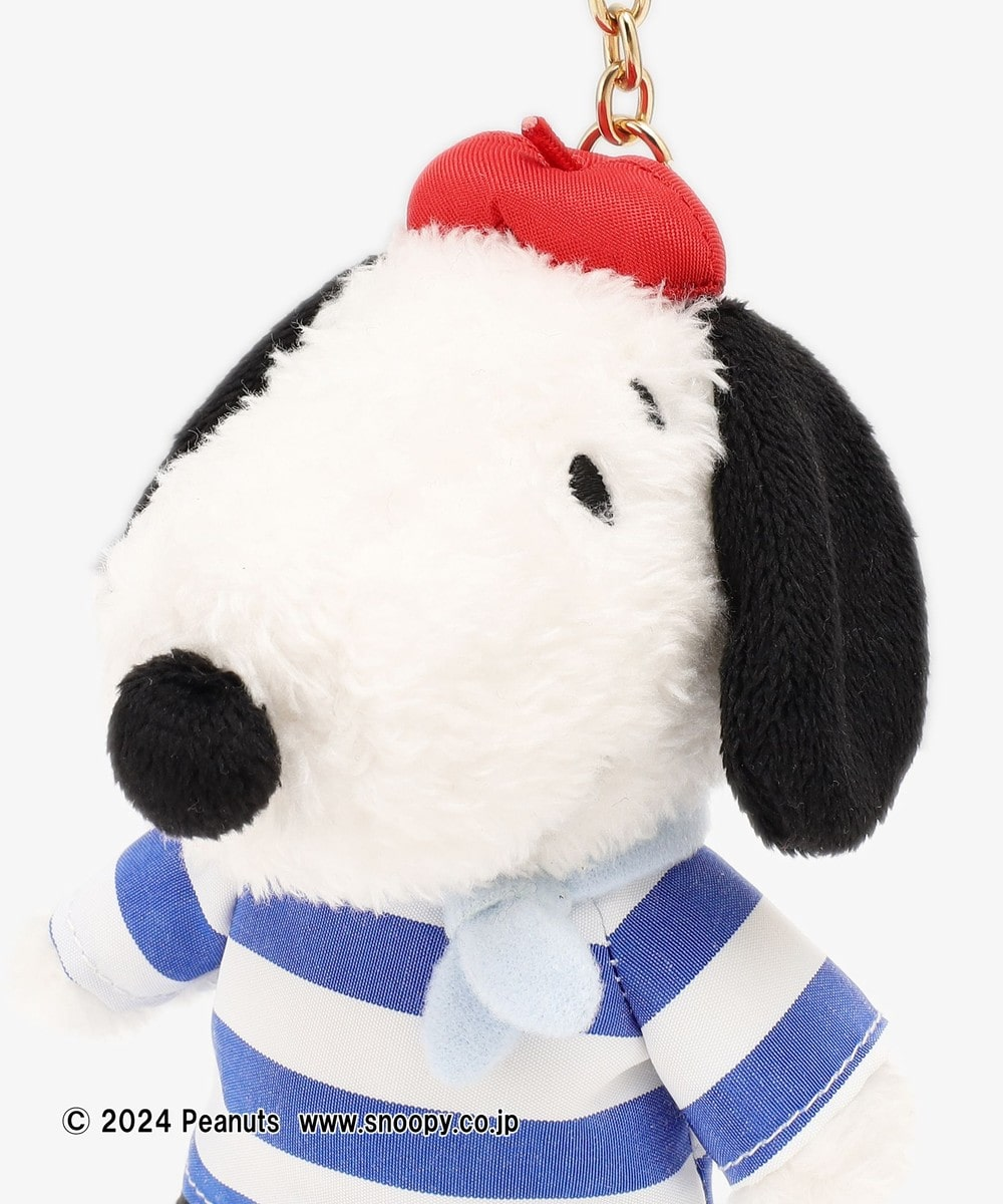 Snoopy史努比|PEANUTS x Afternoon Tea下午茶联名巴黎铁塔系列贝雷帽毛绒玩偶钥匙扣