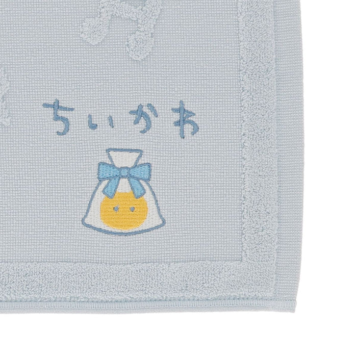 Chiikawa 吉伊卡哇|Embroidery Jacquard Mat抗菌抑菌防臭100%棉刺绣浴巾/浴垫/毛巾|约H450 x W600mm