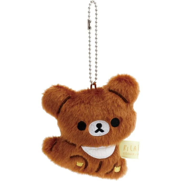 Rilakkuma|Stay with Me Walking & Turning Around Mascot Holder /Plush Keychain|120×85×35mm approx.