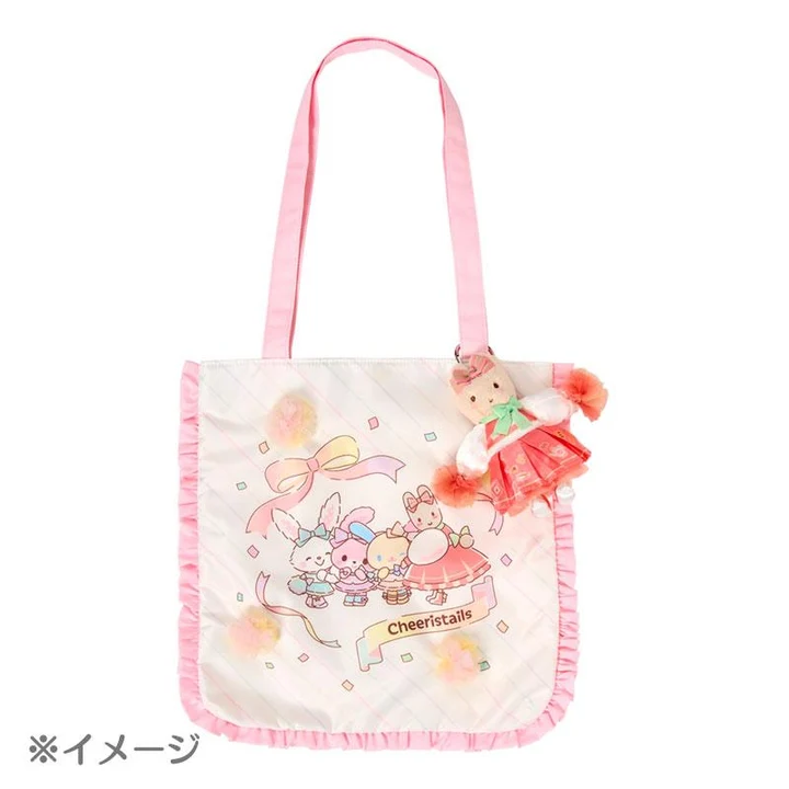 Sanrio|Cheering Everyone On! Cheer Tales Frill Tote Bag|W33×D1×H35cm approx.