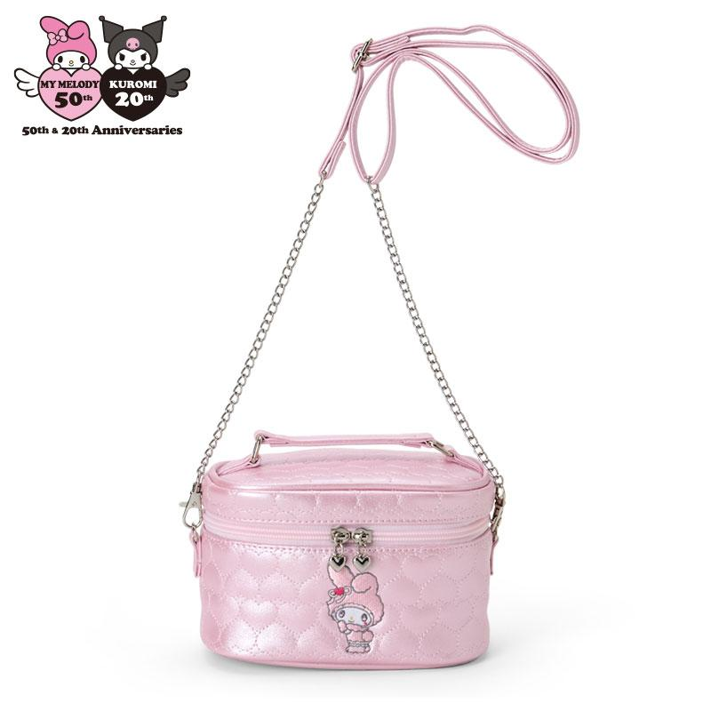 Sanrio|Kuromi & My Melody : Melousa Romiusa Vanity Shoulder Bag|18×10.5×11.5cm approx.