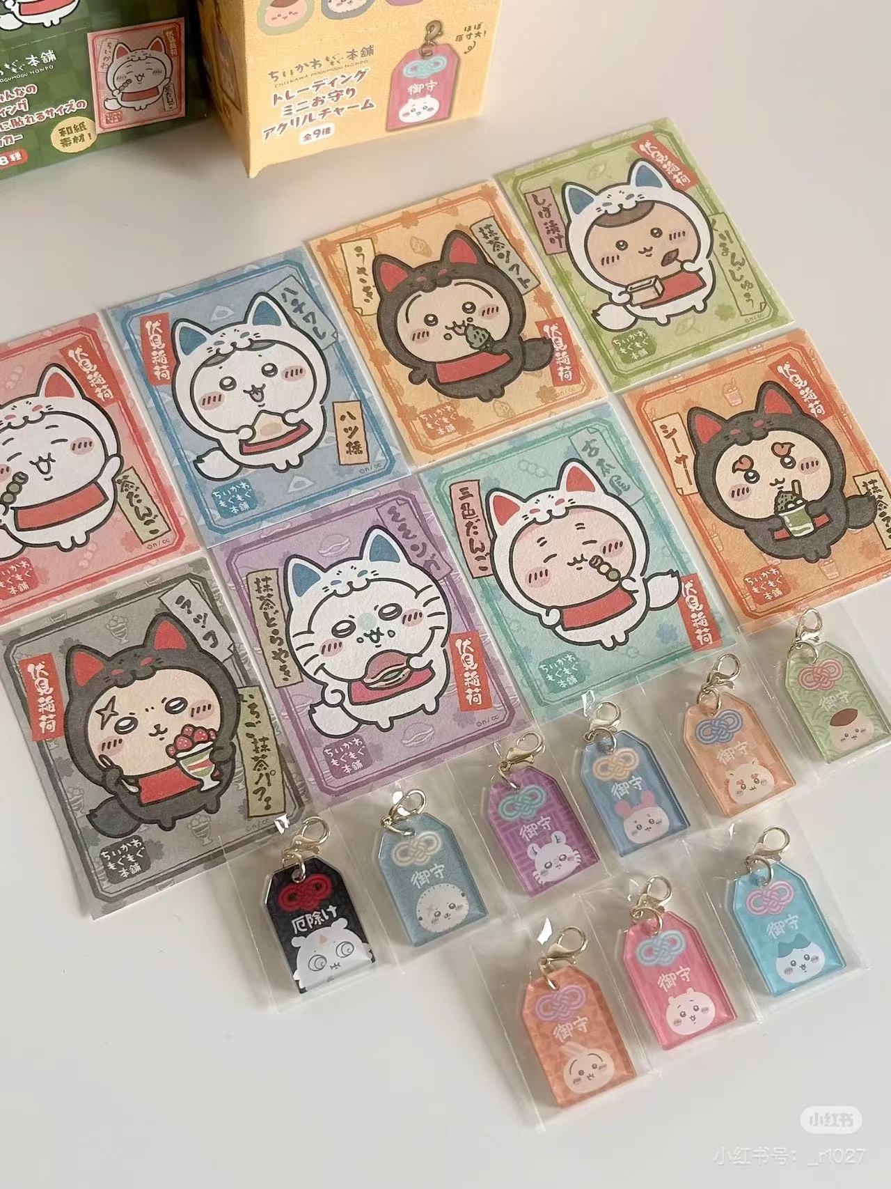 Chiikawa|Kyoto Fushimi Inari Limited stickers mystery bag/blind box/All 8 types|1pcs