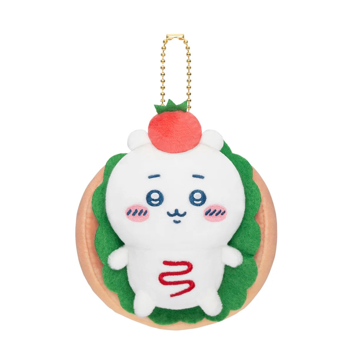 【limit 1】chiikawa|Bakery Sandwich Mascot Holder /Plush Keychain|H120 x W100 x D70mm approx.