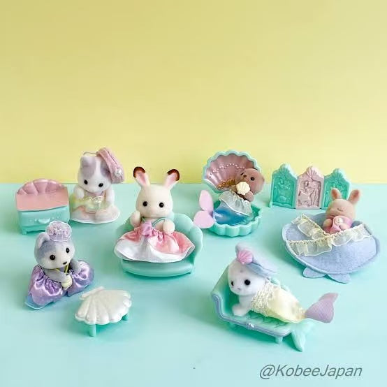 【limit 2】SylvanianFamilies|BABY FURNITURE Collection Dreamy Mermaid Set mystery bag/blind box/All 6 types|1pcs