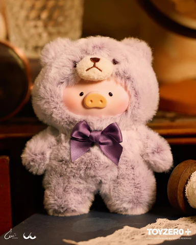 TOYZERO LuLu Vintage Teddy Shop Vinyl Face Keychain blind box