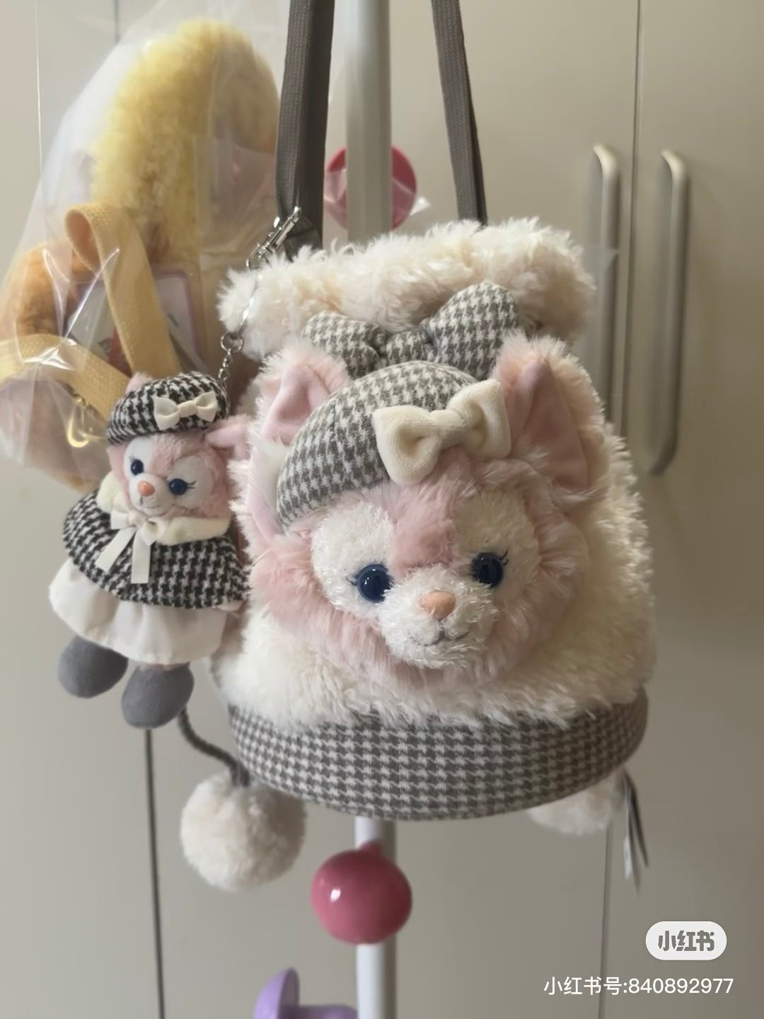 Disney SH|侦探LinaBell玲娜贝儿水桶包