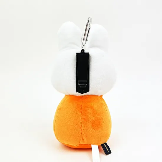 Miffy|Huggable plush pouch golf miffy |H11.5cm x W8.7cm x D7.1cm approx.