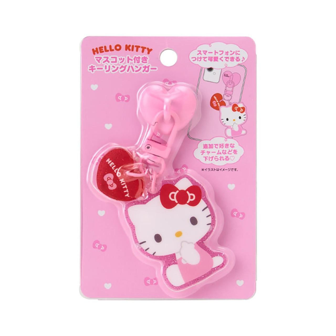 Sanrio|Keyring Hanger with Mascot|4×0.5×4.7cm approx.