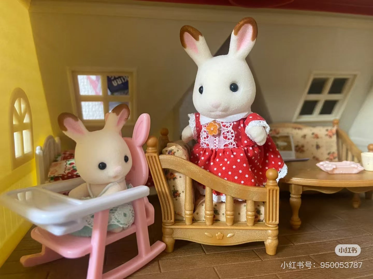 SylvanianFamilies|Baby house Baby Chair Chocolate Rabbit B-31
