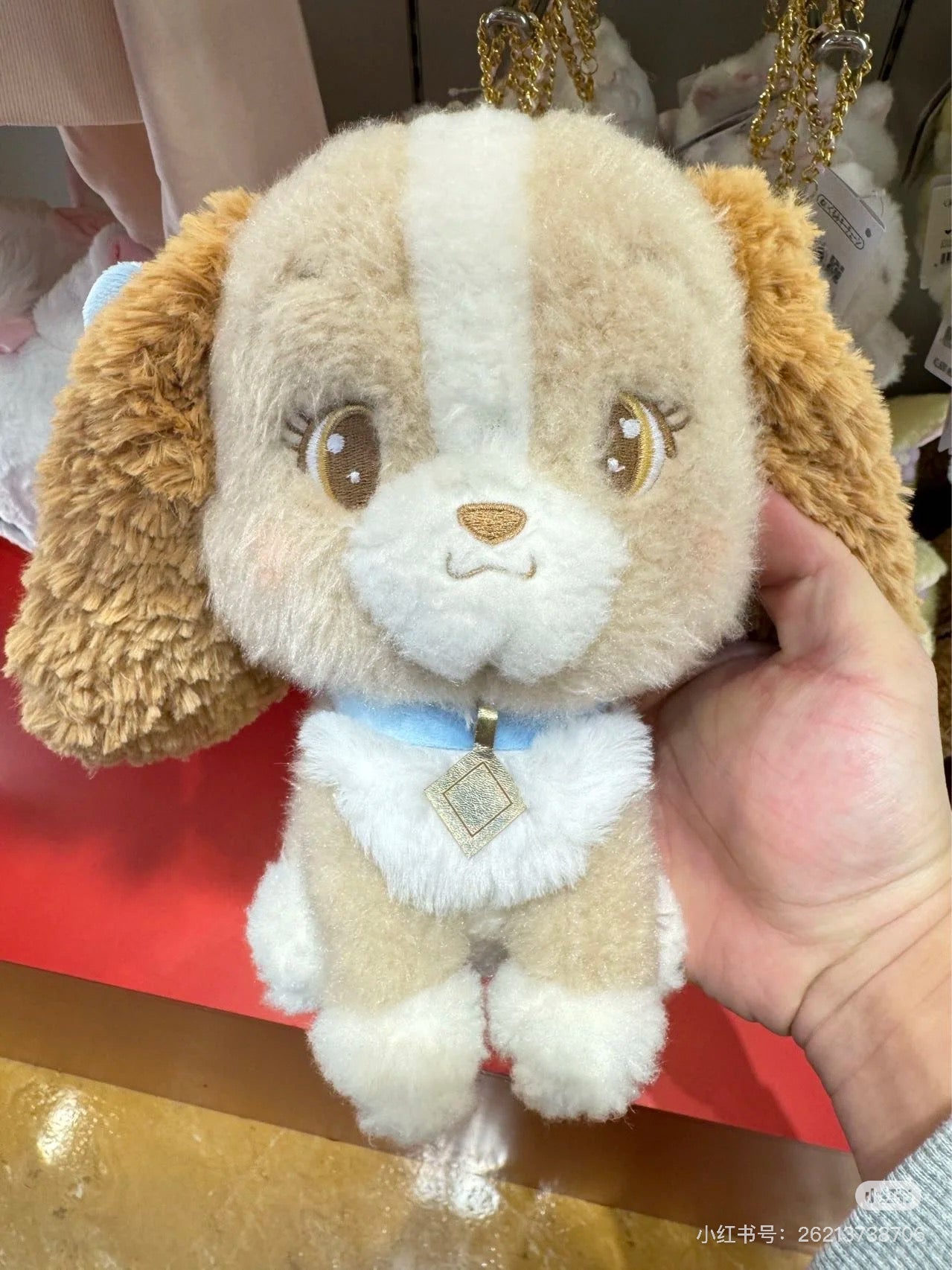 Disney迪士尼|Miss Bunny Plush Doll Illustrated by mikko联名系列超可爱坐姿毛绒玩偶/公仔|约H28.5×W14×D14cm