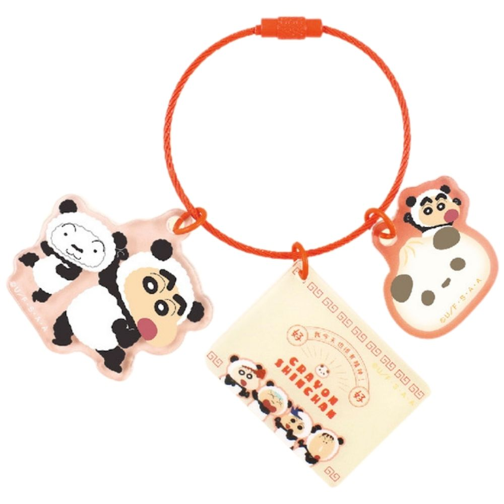 Crayon shin-chan|Chinese 3-piece Keychain|H48 x W40 x D3mm approx.