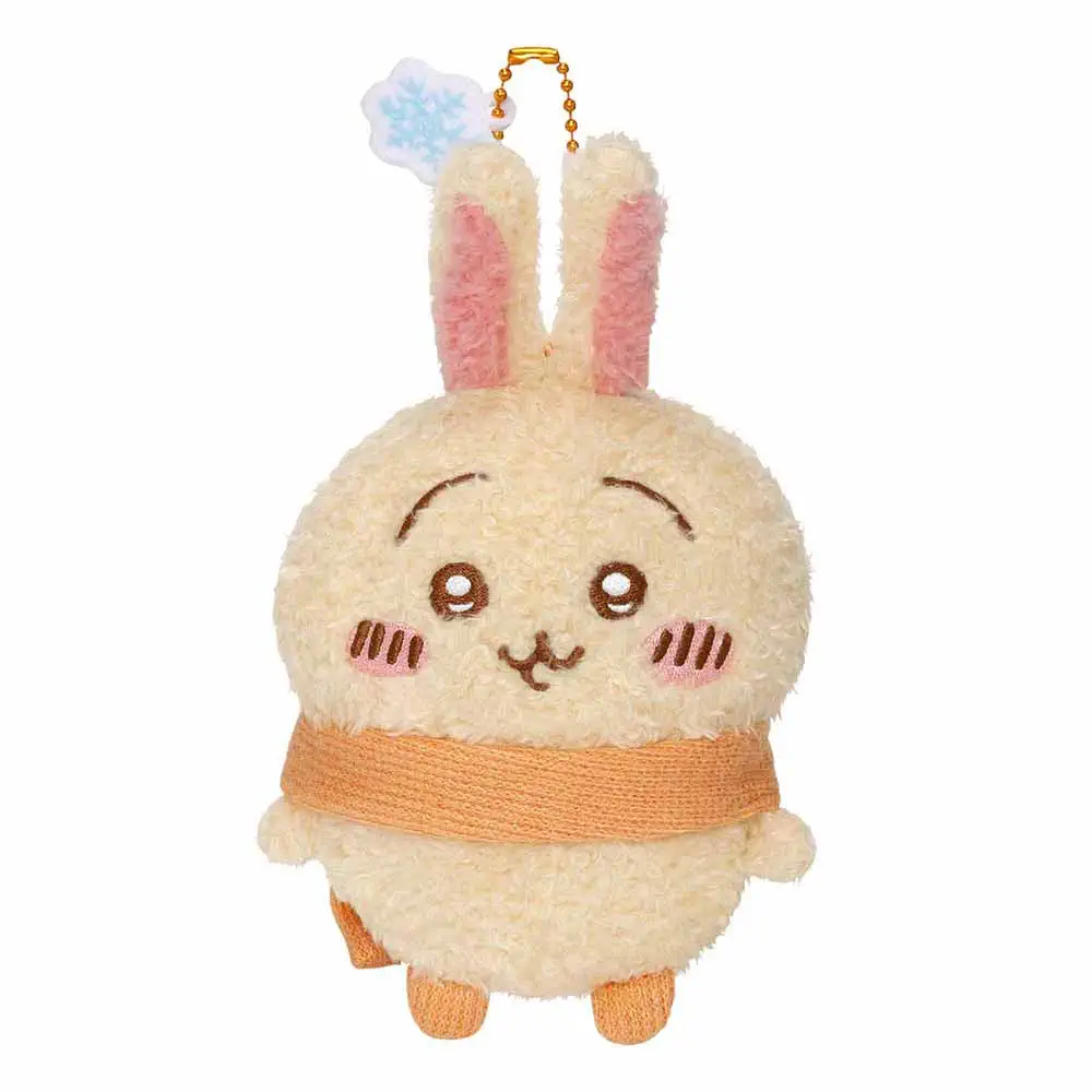 chiikawa|Warm and Cozy Scarf Mascot Holder /Plush Keychain|115×105×60mm approx.