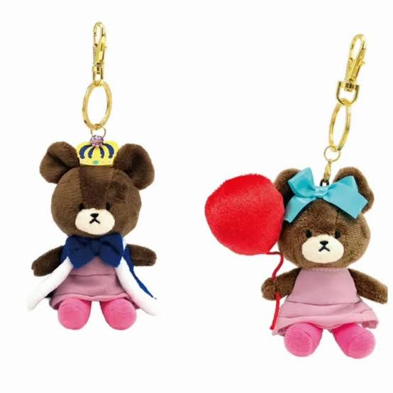 The bear’s school|25th Anniversary Jackie Celebration Mascot Holder /Plush Keychain|12×7×4.5cm approx.