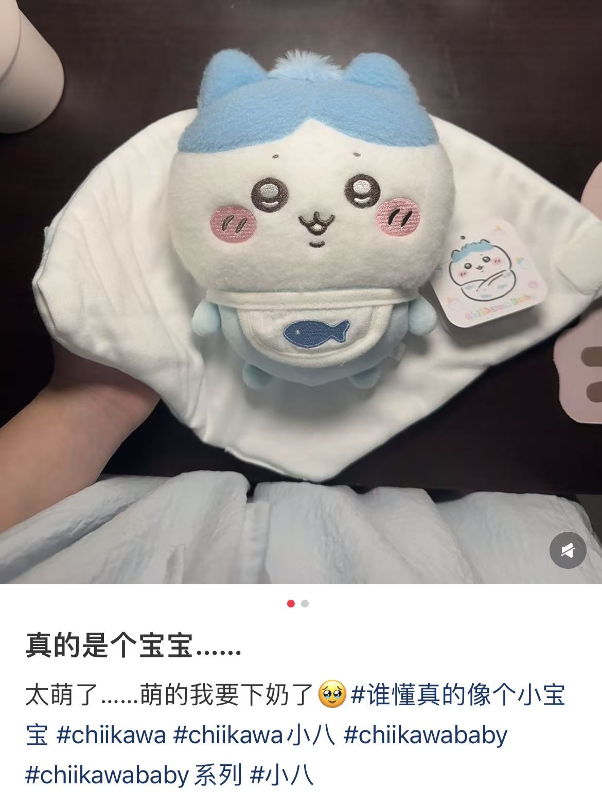 chiikawa|Chiikawa Baby Plush Dolls/Plush Toy|230×170×130mm approx.