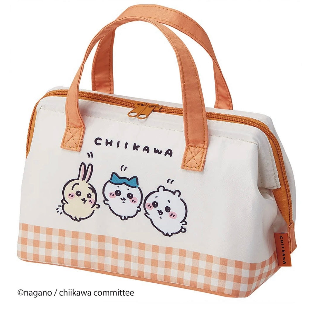 Chiikawa|三小只可爱保鲜包/保温保冷防水外出包/收纳包/背面也超可爱|約H16×W22×D11.5cm
