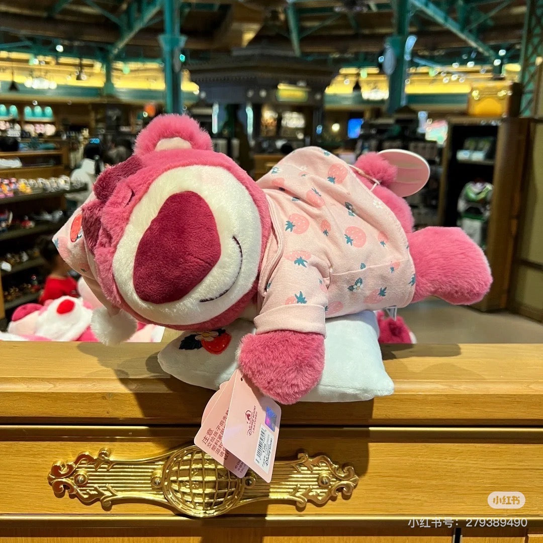 Disney SH|睡帽草莓熊大玩偶/公仔