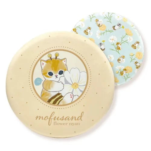 Mofusand|Memory Foam Chewy Seat Cushion|Φ400×45mm approx.