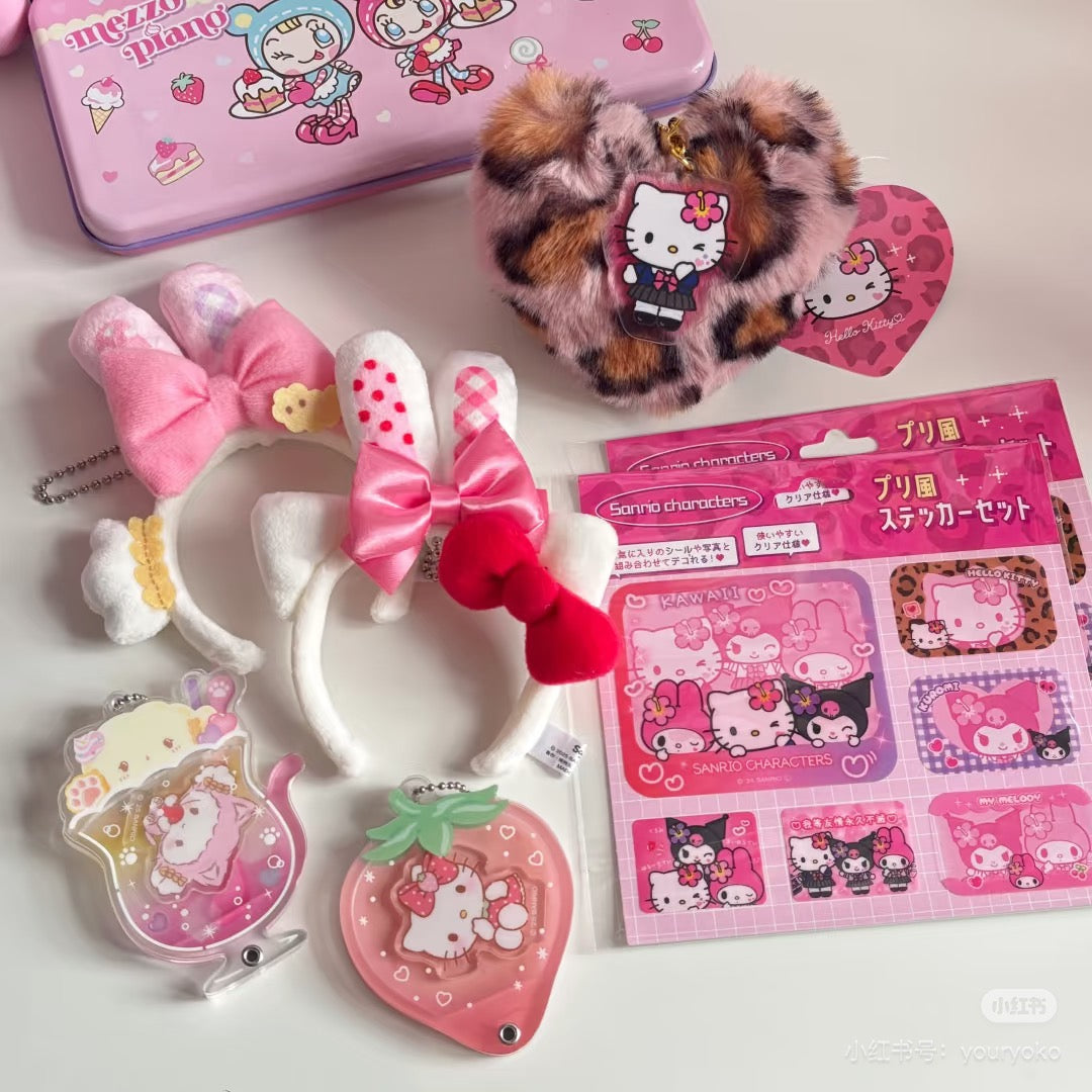 Sanrio|Cat Soda Acrylic Charm mystery bag/blind box/All 8 types|1pcs