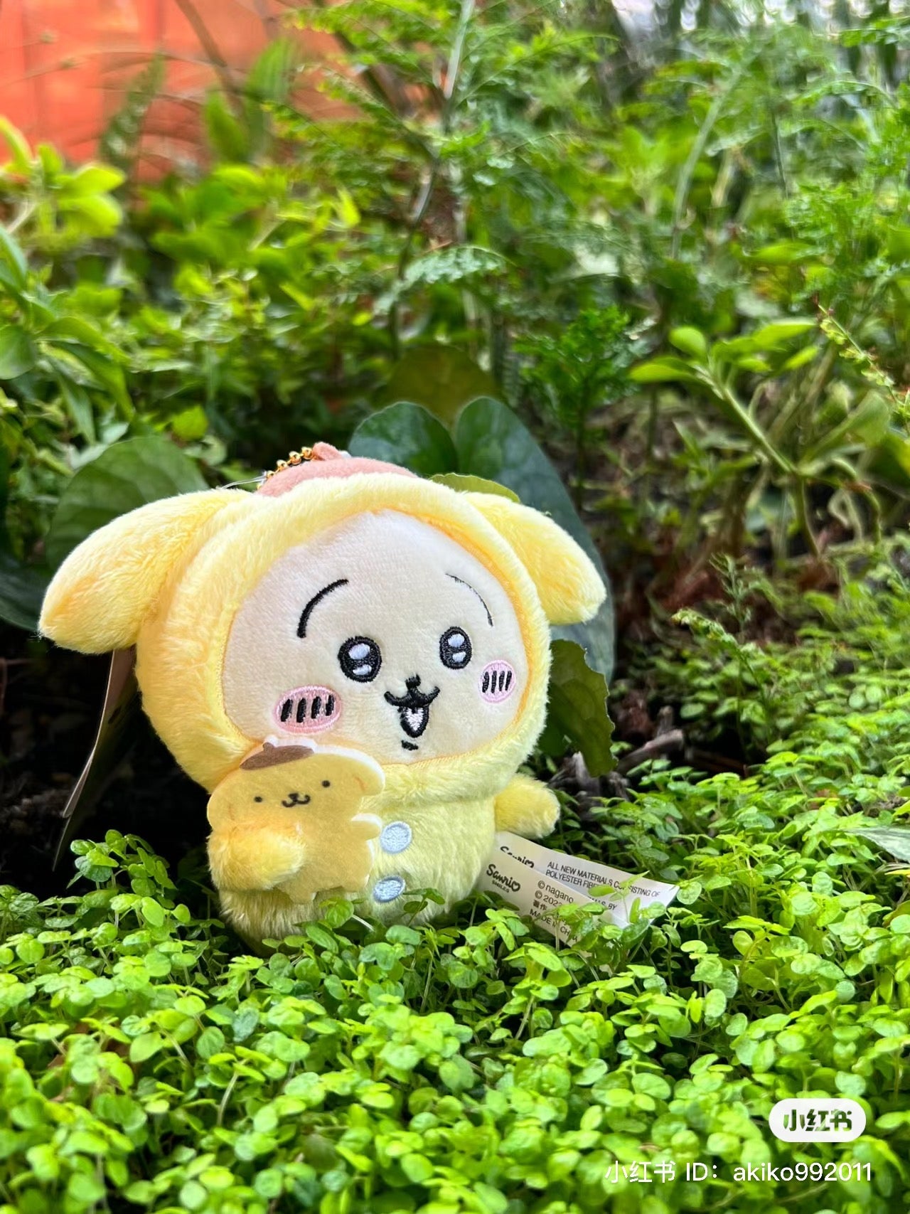 Chiikawa 吉伊卡哇|sanrio限定联名角色挂件|约W9×D5.5×H12.5cm