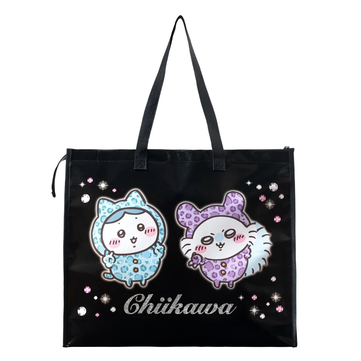 chiikawa|Leopard Print Everyone Shopping Bag |H410×W480×D140mm approx.