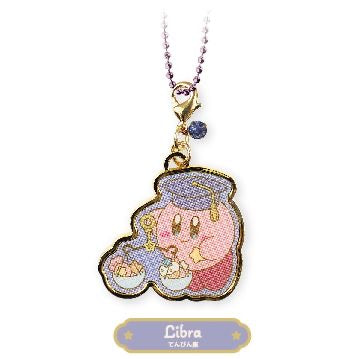 Kirby|限定星之卡比12星座系列钻坠挂件/挂链|H38 x W40 x D2mm