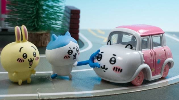 Chiikawa|新多美卡tomica2023第三系列限定/可以动的迷你车模型|1个