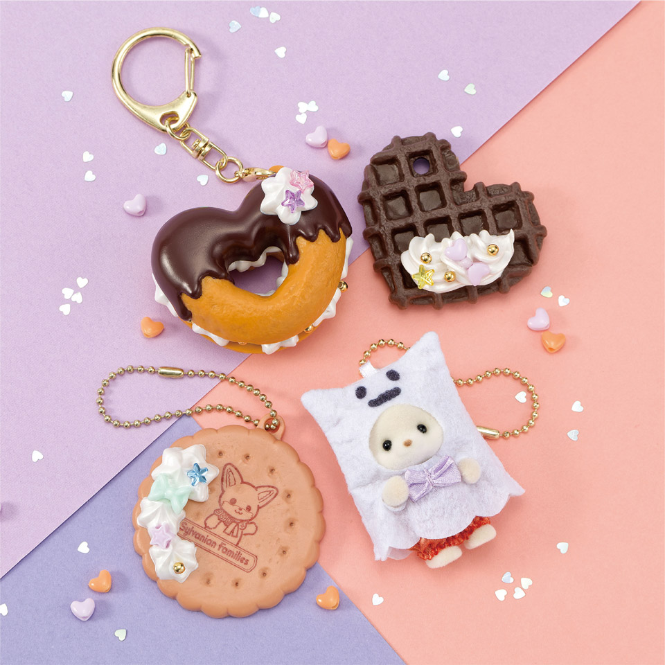 SylvanianFamilies|halloween Whip Keychain Kit - Fennec Fox