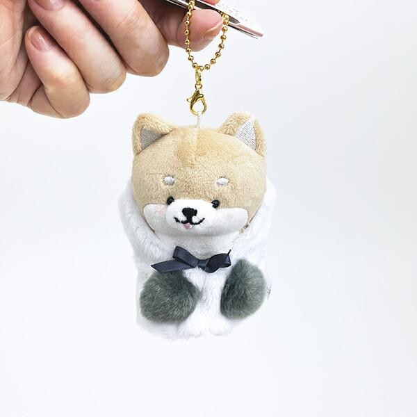 Nico Nui|Dress-up Mascot Holder /Plush Keychain|10cm x 6cm x 6.5cm approx.