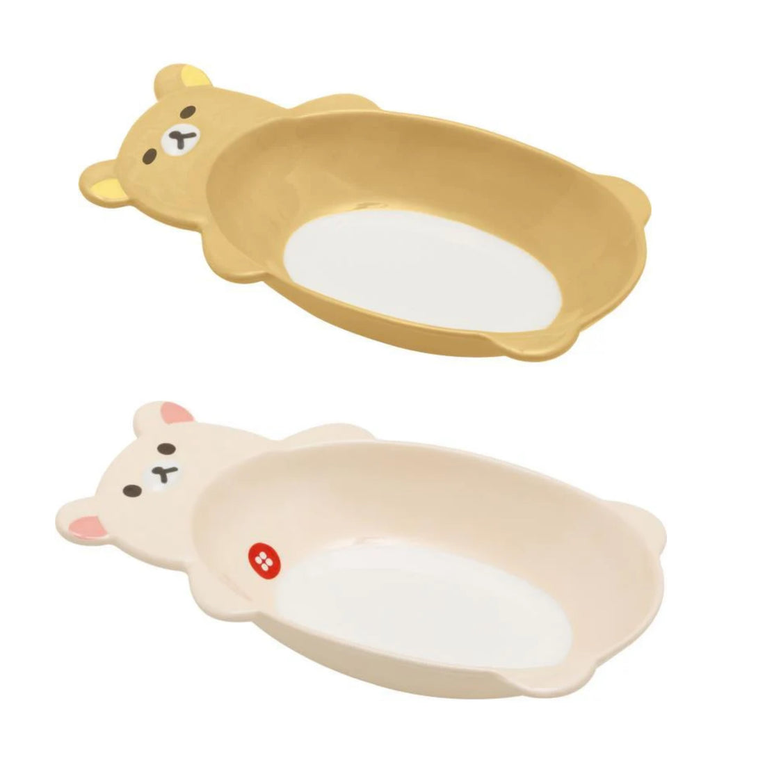 Rilakkuma轻松熊|San-X Plate - Rilakkuma轻松熊餐盘|约H125 x W235 x D40mm