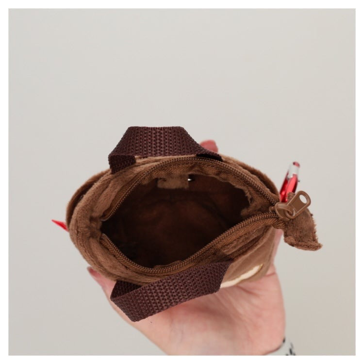 Monchhichi|Smile Mini Tote Face Miniature Keychain Bag Charm|115×120×45mm approx.