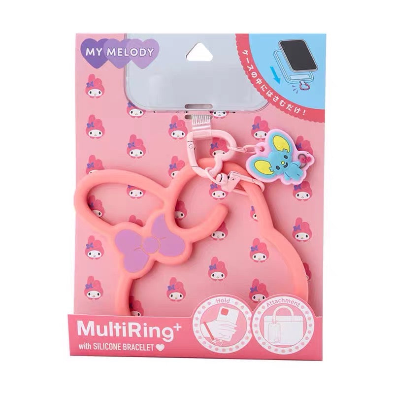 Sanrio|Multi Ring Plus with Silicone Bracelet| 13×1×16cm approx.